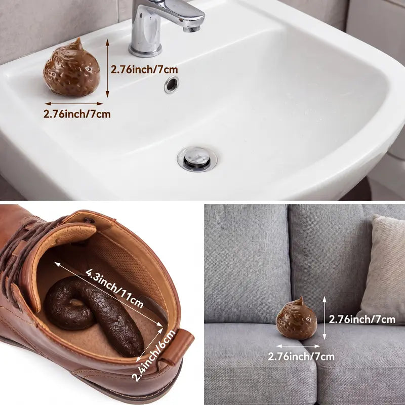 Fake Poop Realistic Prank Poop Props
