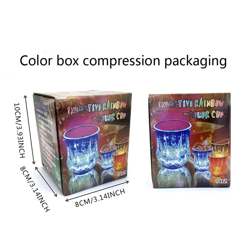 ✨✨Liquid Activated LED Light Up cups Crystal Drink Set