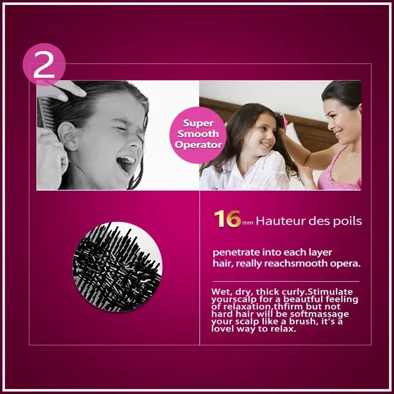 ✨ Detangling Brush – Effortless Hair Detangling for the Whole Family