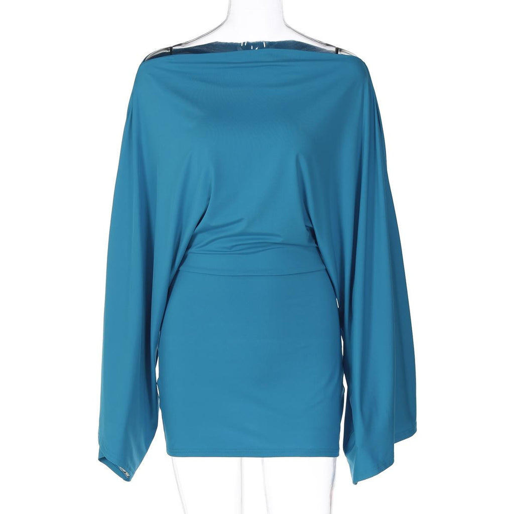 Women Spring Autumn Long Sleeve Party Club Evening Bodycon Mini Dress