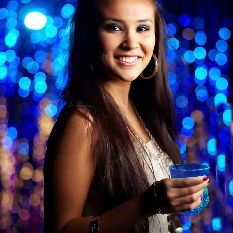 ✨✨Liquid Activated LED Light Up cups Crystal Drink Set