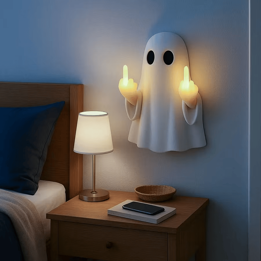 👻Ghost Middle-Finger LED Lamp