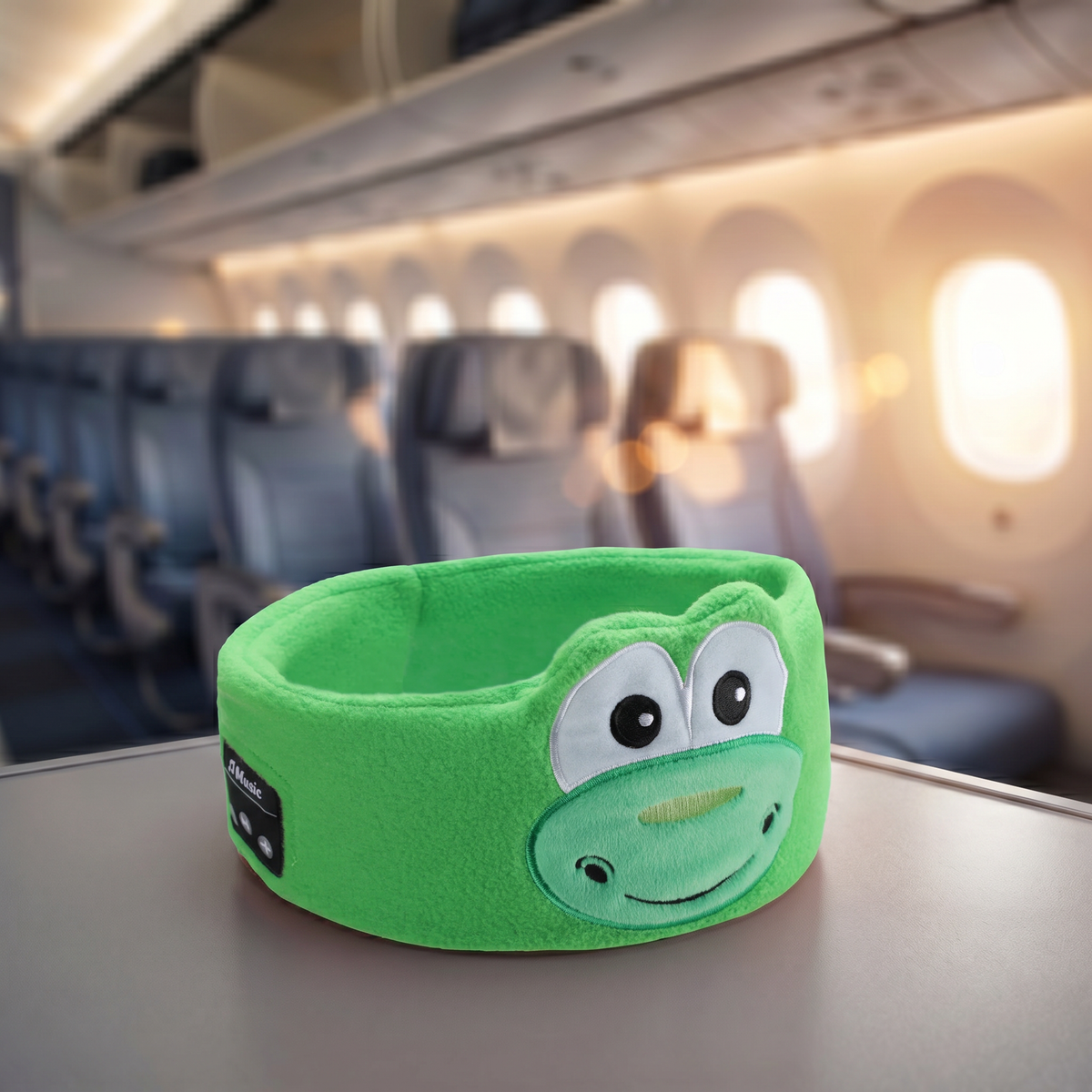 Kids Bluetooth Sleep Headband with Wireless Headphones & Eye Mask