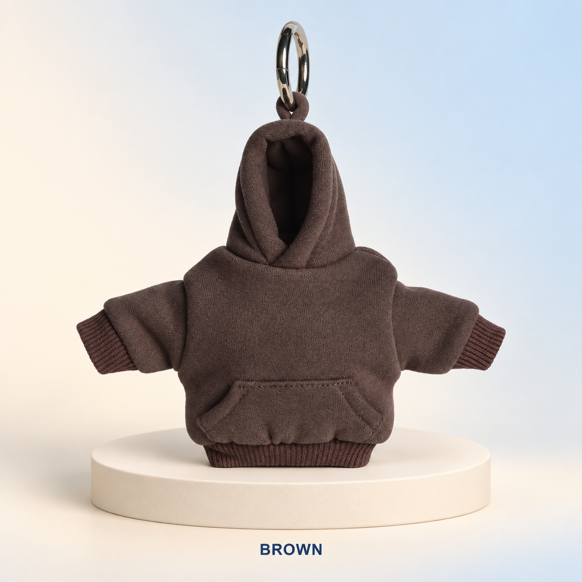 🧥🔑 Hoodie Keychain | Miniature Stress Ball Hoodie Clip-On Keychain Charm 😌✨
