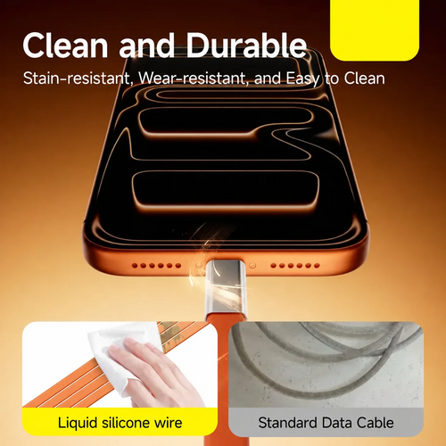 24ow SuperCharge Durable 2-in-1 Cable Charger Detachable USB-C Power