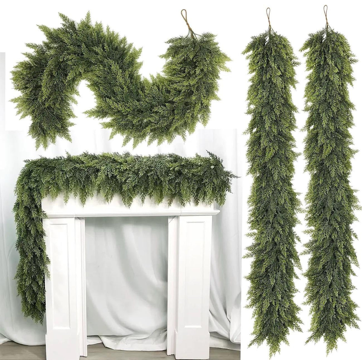 🏆2026 HOT SALE💥Christmas Cedar Garland