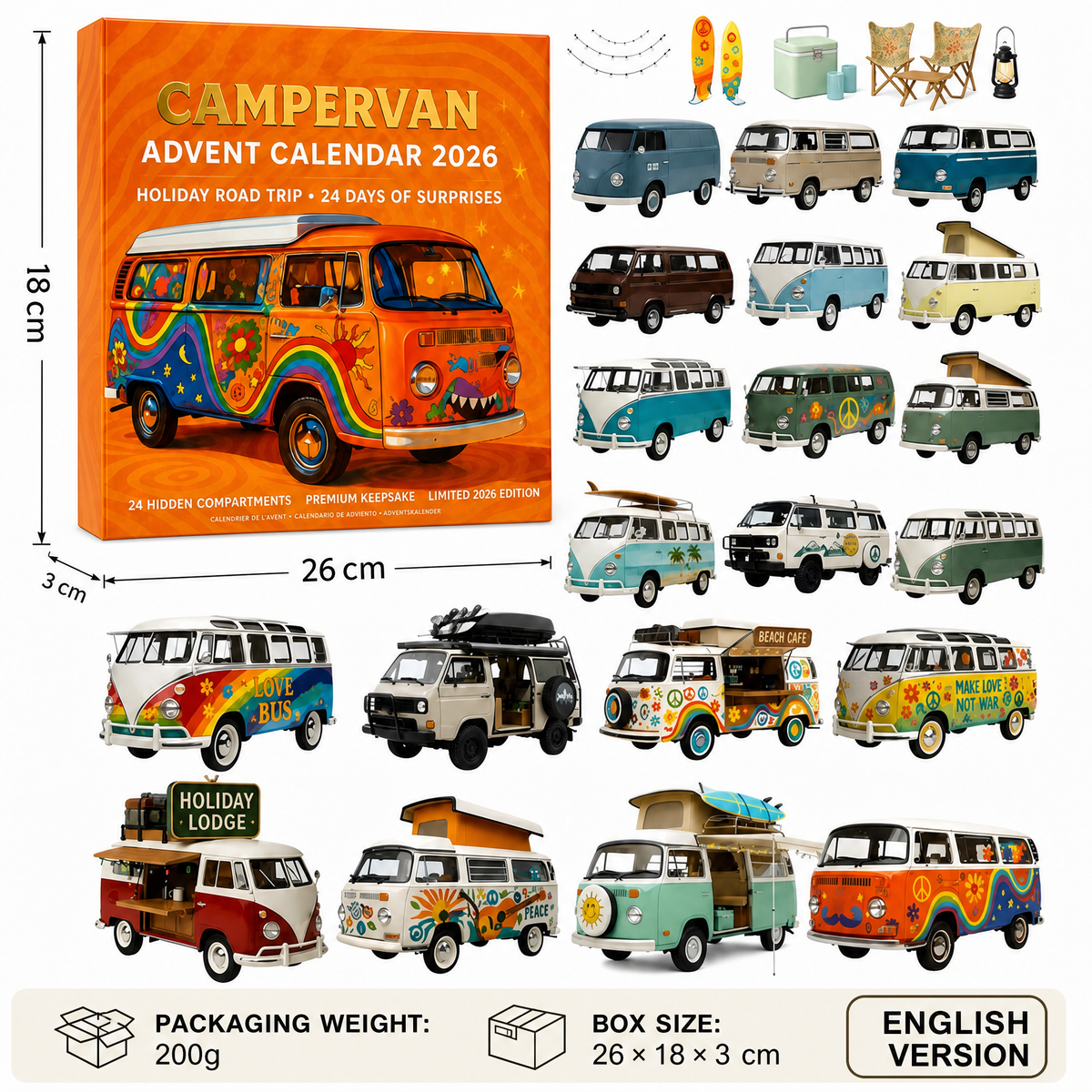 🔥Limited Time 50% OFF-2026 Campervan Advent Calendar