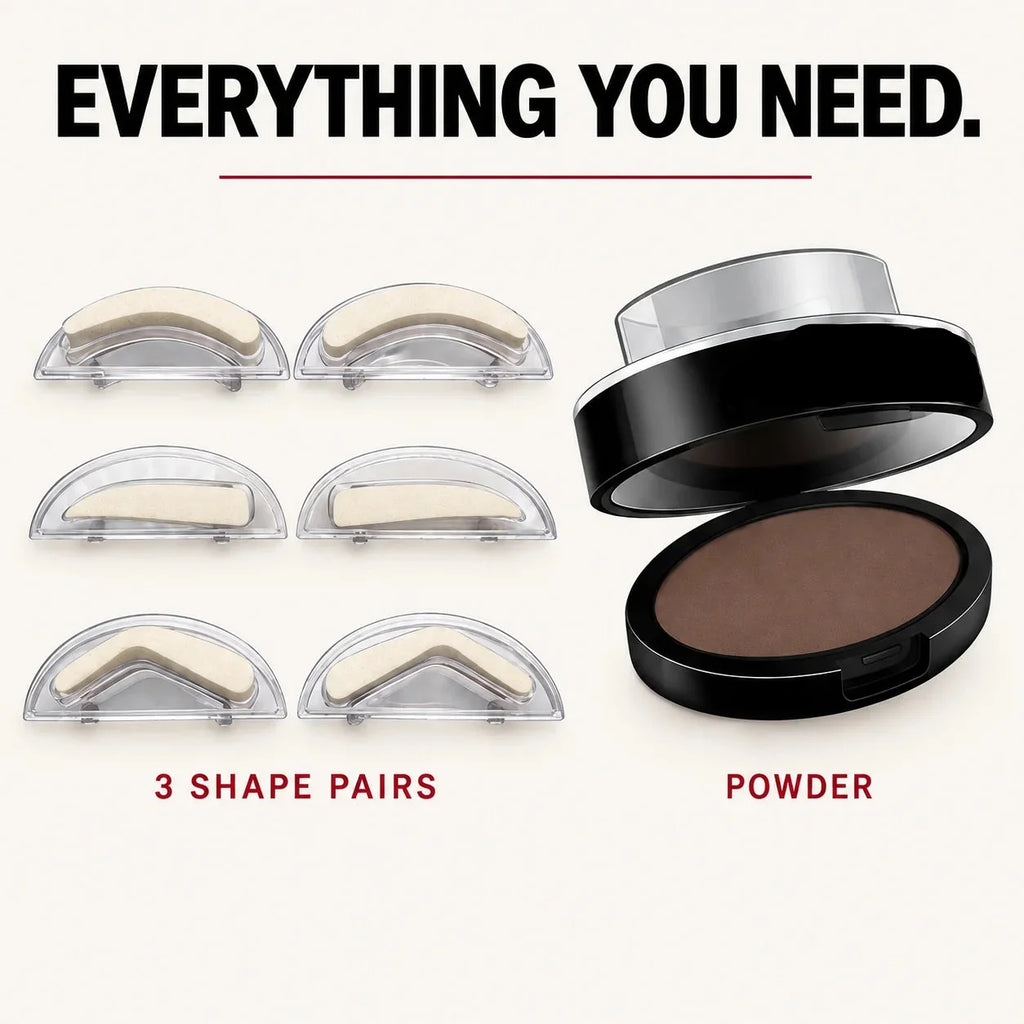 Waterproof Eyebrow Stamper Kit