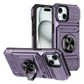 🛡️  Heavy Duty Magnetic Armor Case With Hidden Kickstand And Wallet