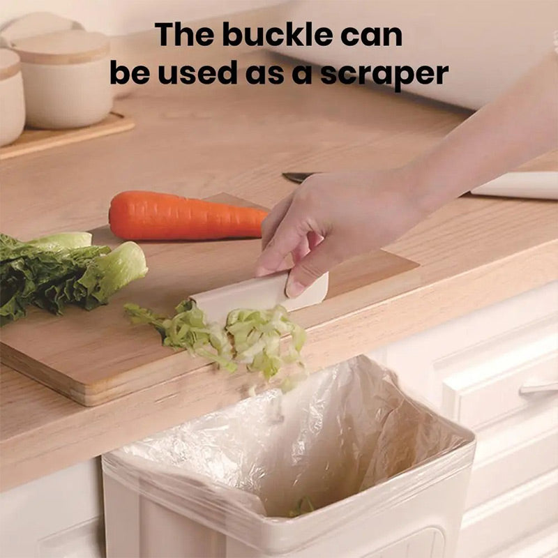 🗑️ LIMITED-TIME 50% OFF! 💫 Collapsible Hanging Trash Can for Kitchen Cabinet Door – Space-Saving Waste Bin (6L/11L)🗑️🗑️