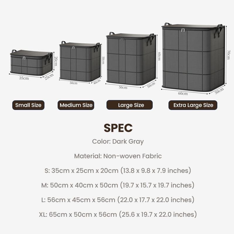 50% OFF Factory Clearance -Foldable Storage Tote -Waterproof, Dustproof, Big & Portable
