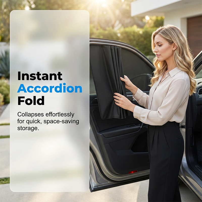 🔥Magnetic & Embedded Car Window Sunshade