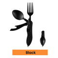 🎉🎉Surprise 50% off！🏕️Must-have for outdoor trips 🍴🥄4-In-1 Outdoor Folding Multifunctional Tableware