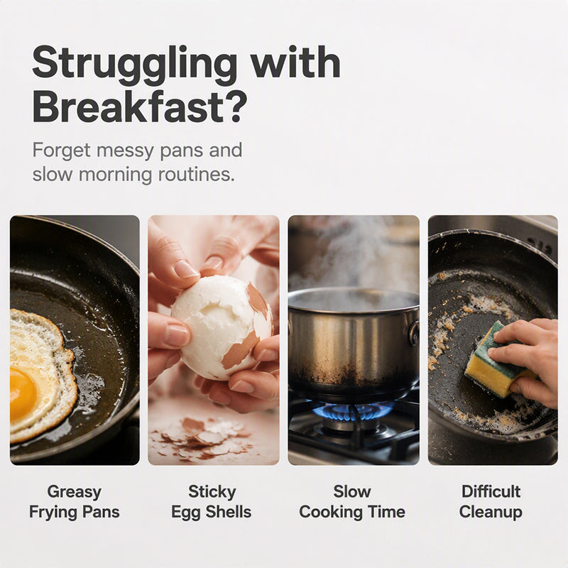 🔥🍳 Microwave Omelette Maker – BPA-Free Non-Stick Egg Cooker for Quick & Easy Breakfasts