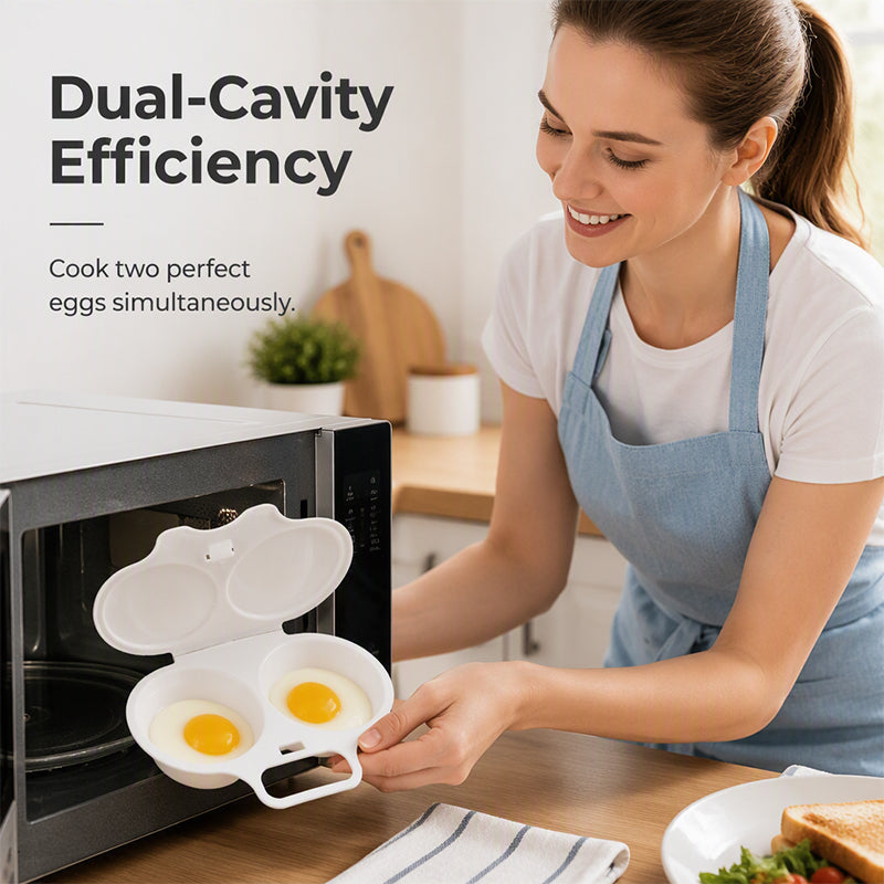🔥🍳 Microwave Omelette Maker – BPA-Free Non-Stick Egg Cooker for Quick & Easy Breakfasts
