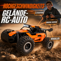 🏎️ 50% OFF NOW! High-Speed RC Off-Road Car – 4WD, Shock-Absorbing Suspension & LED Lights ✨