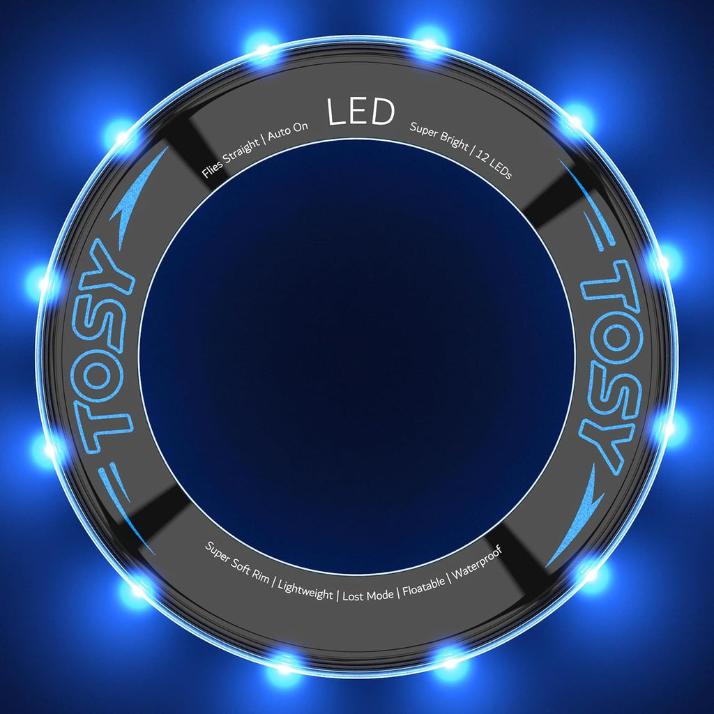 TOSY Flying Ring Mono LED - 2 Pack (Blue)
